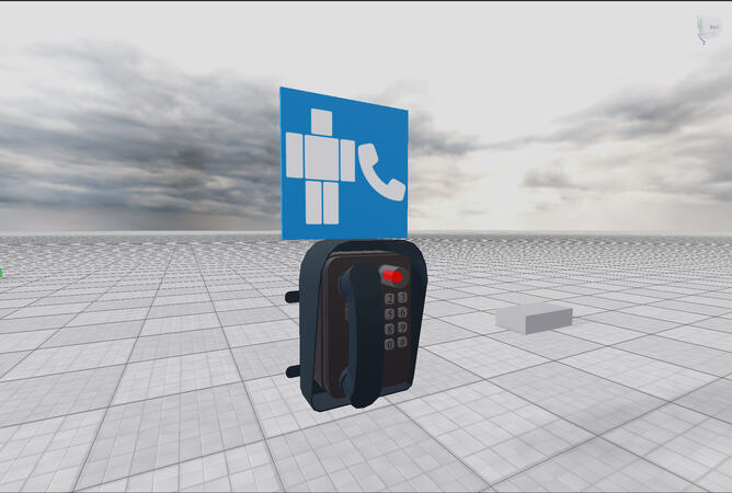 Roblox payphone