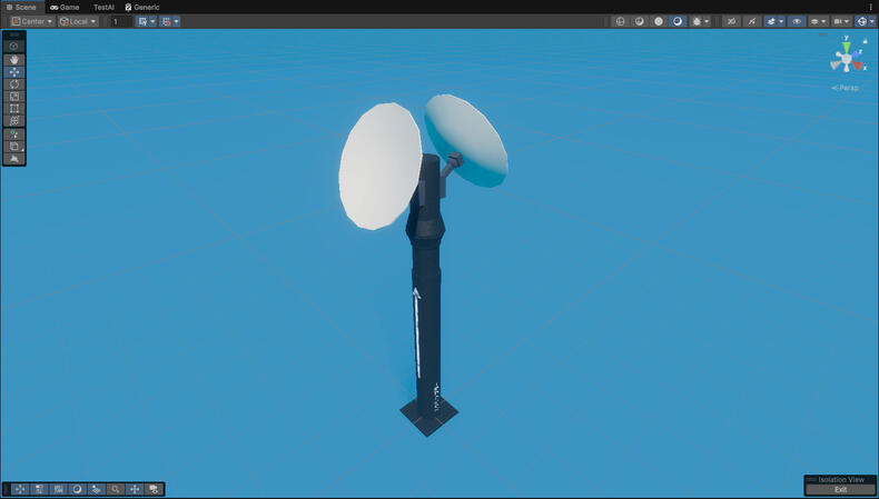 Scrambler model in game